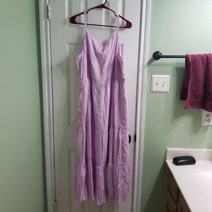 Lavender Old Navy spring dress